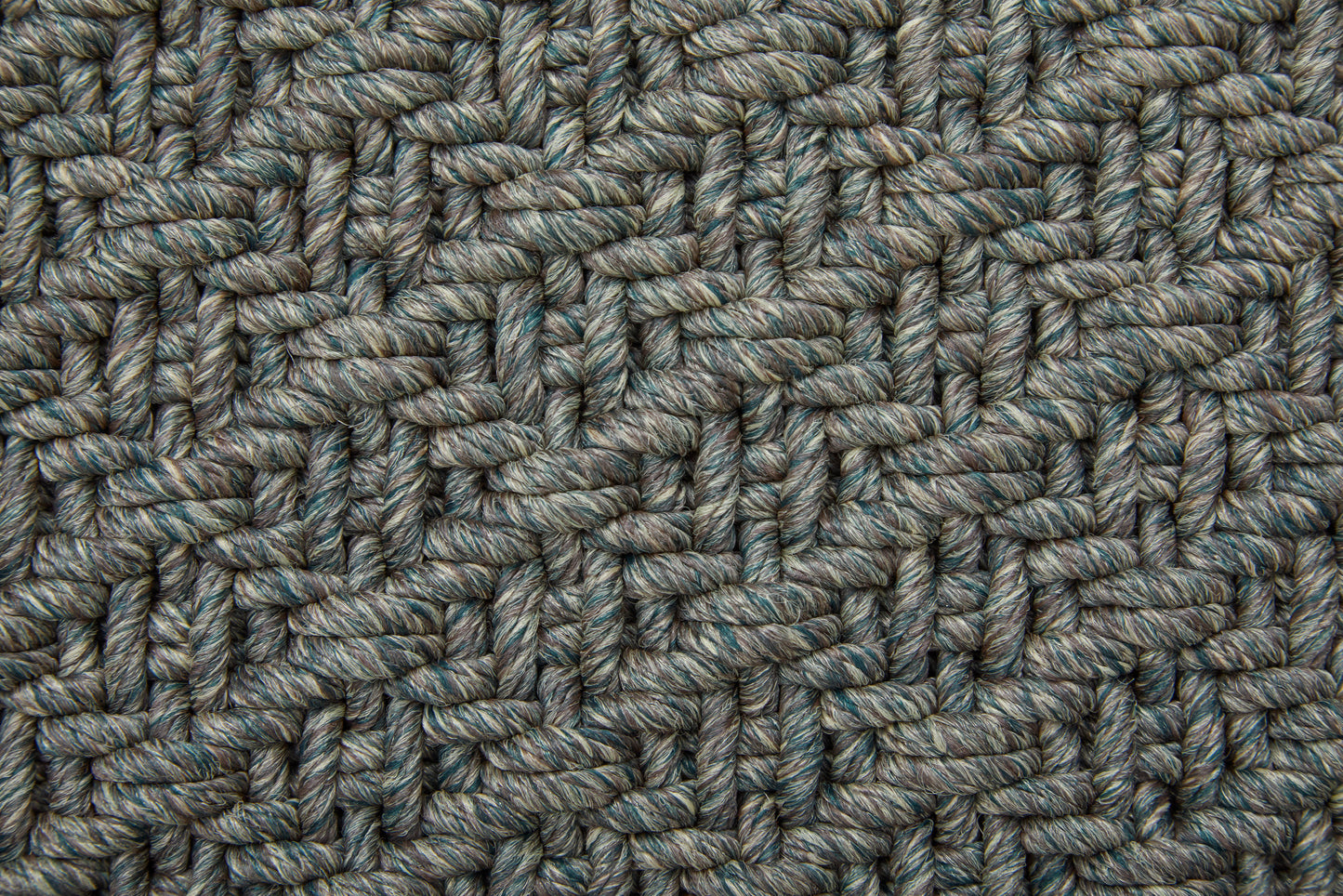 Tito Modern/Casual/Cottage Solid Green/Ivory - Feizy Rug