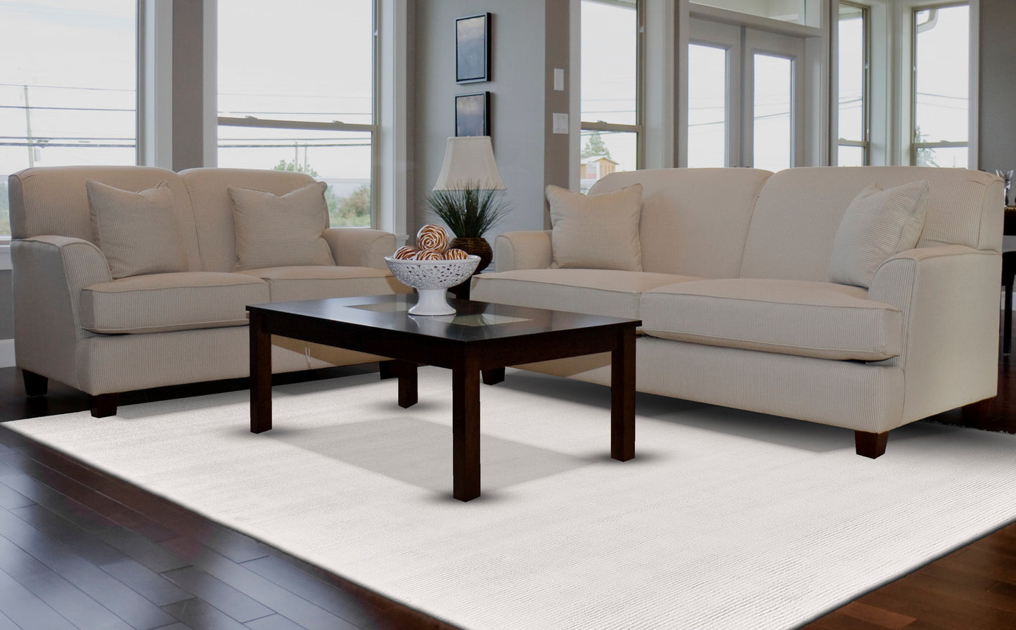 Batisse Modern/Luxury & Glam Solid White - Feizy Rug