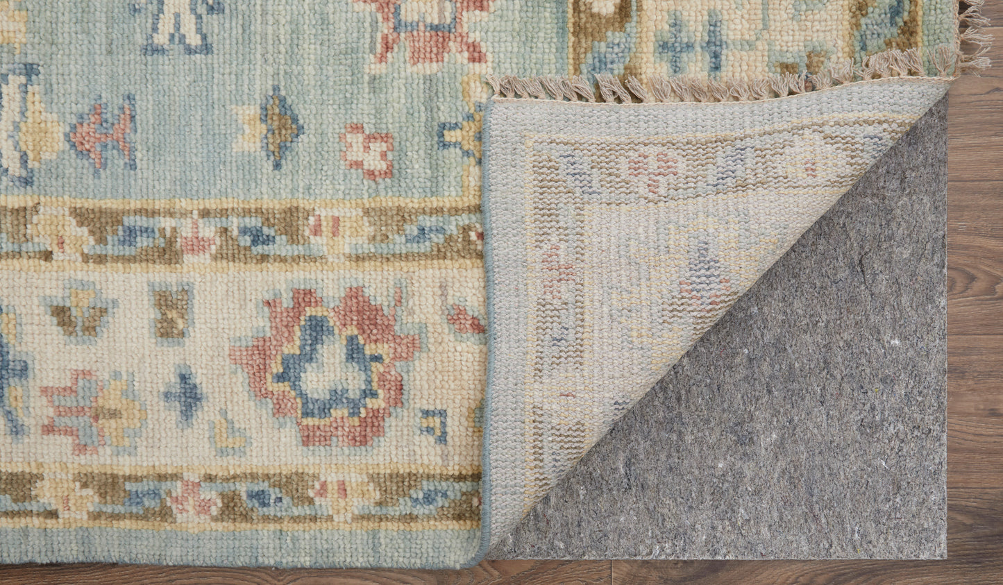 Fillmore Transitional/Bohemian & Eclectic/Craftsman Floral & Botanical/Bordered Blue/Ivory/Yellow - Feizy Rug