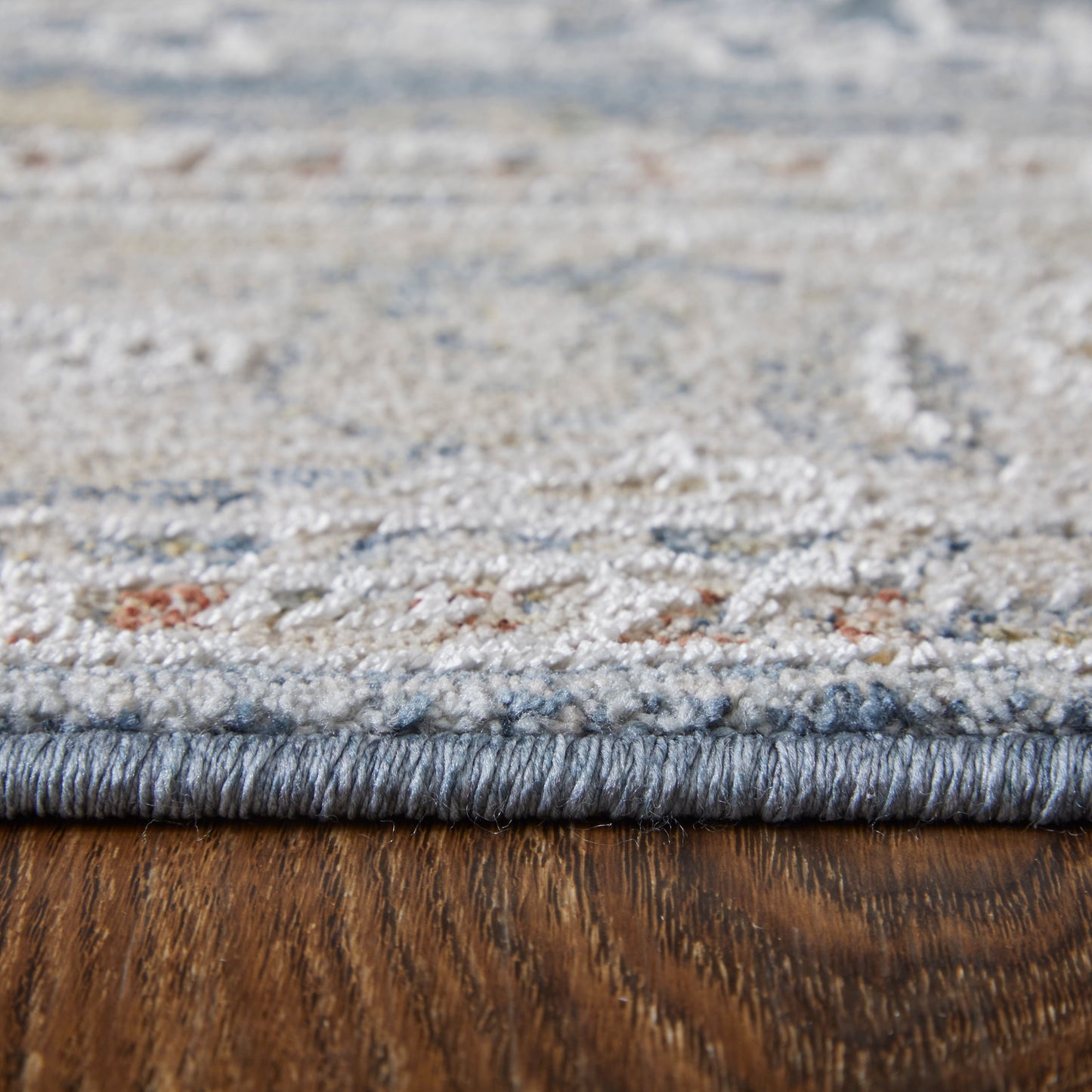 Pasha Transitional/Bohemian & Eclectic/Craftsman Blue/Taupe/Ivory Accent Rug  Feizy Rugs Small Parcel,Feizy Rugs,Pasha,Blue/Taupe/Ivory,2' x 3',Accent Rug,Polyester,Transitional/Bohemian & Eclectic/Craftsman,Turkey