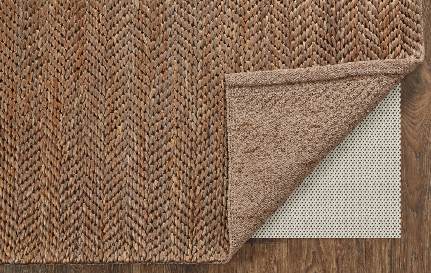 Kaelani Transitional/Casual Geometric/Solid Brown/Gray - Feizy Rug