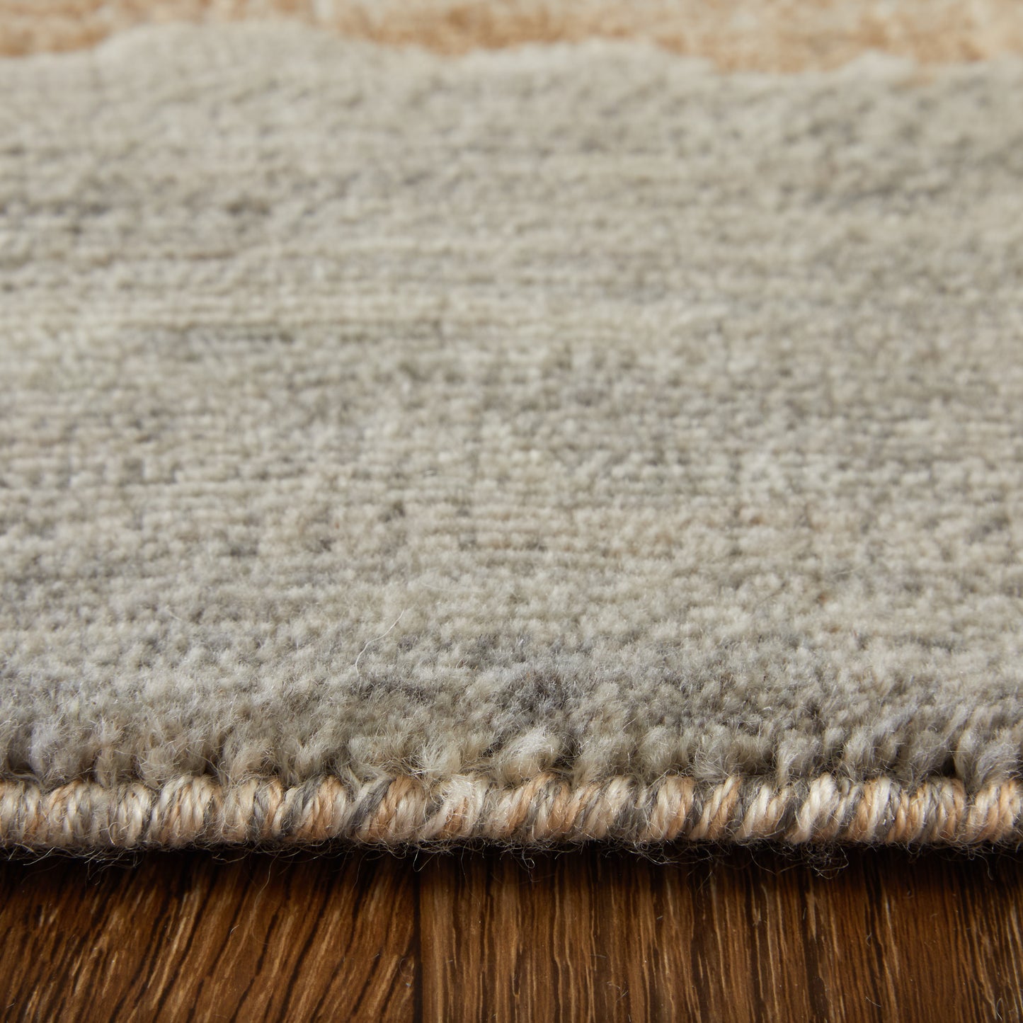 Jaxson Modern/Industrial/Bohemian & Eclectic Abstract/Geometric/Gradient & Ombre Tan/Brown/Gray - Feizy Rug