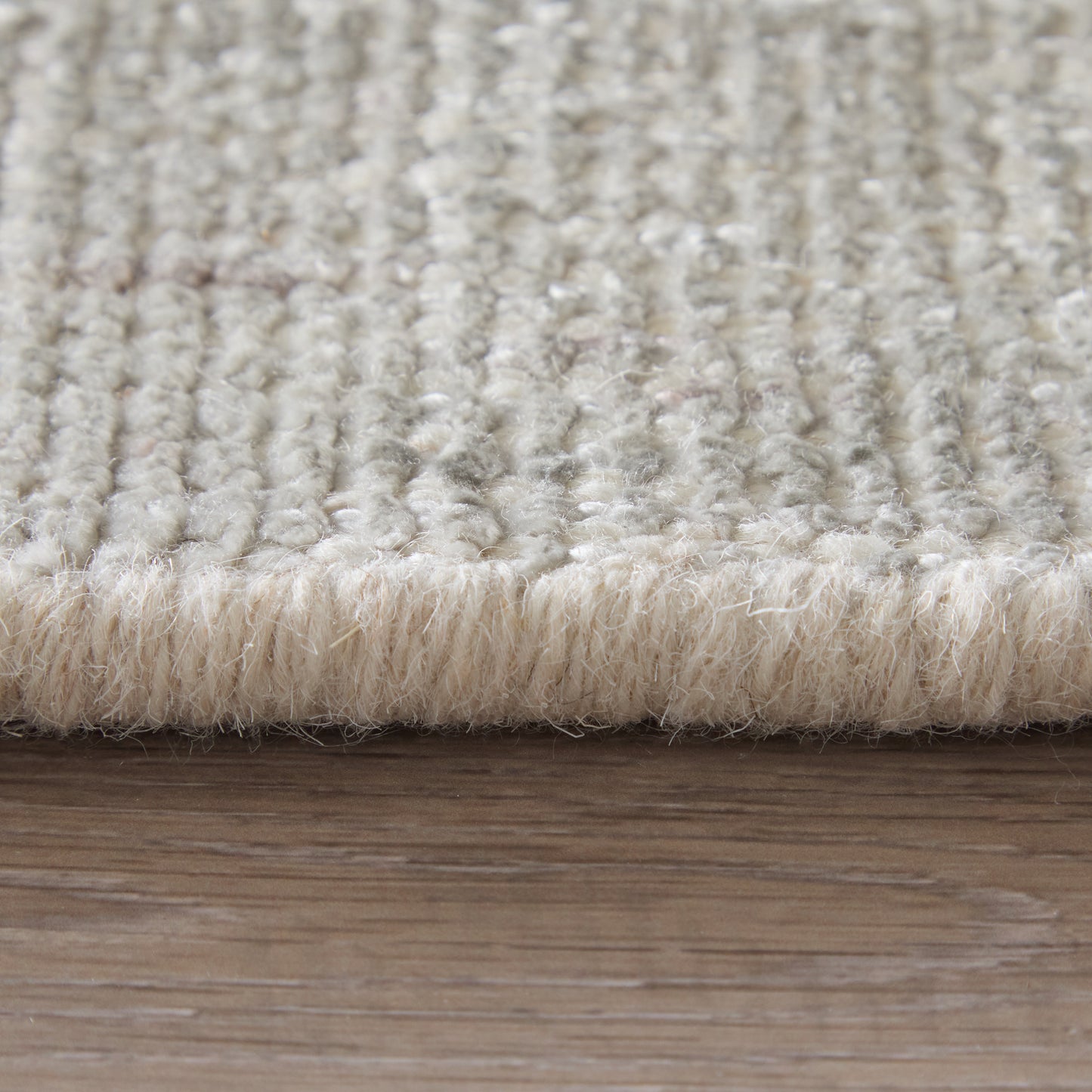 Fleetwood Modern/Casual Solid Gray - Feizy Rug