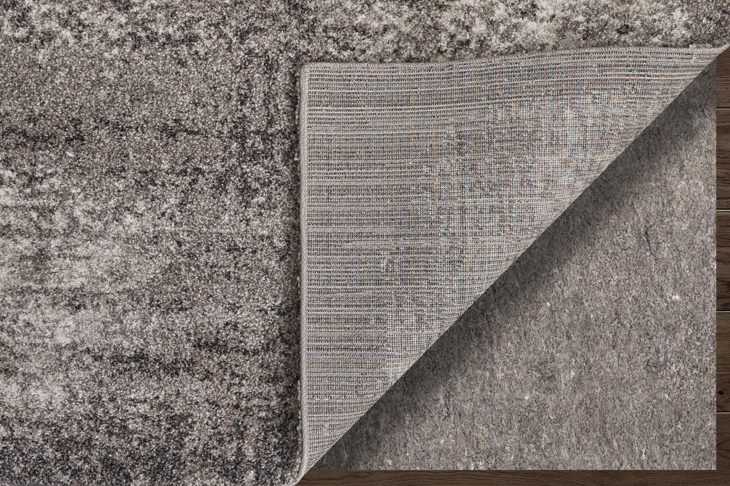 Skyview Modern/Industrial/Casual Gray/Black/Taupe Area Rug