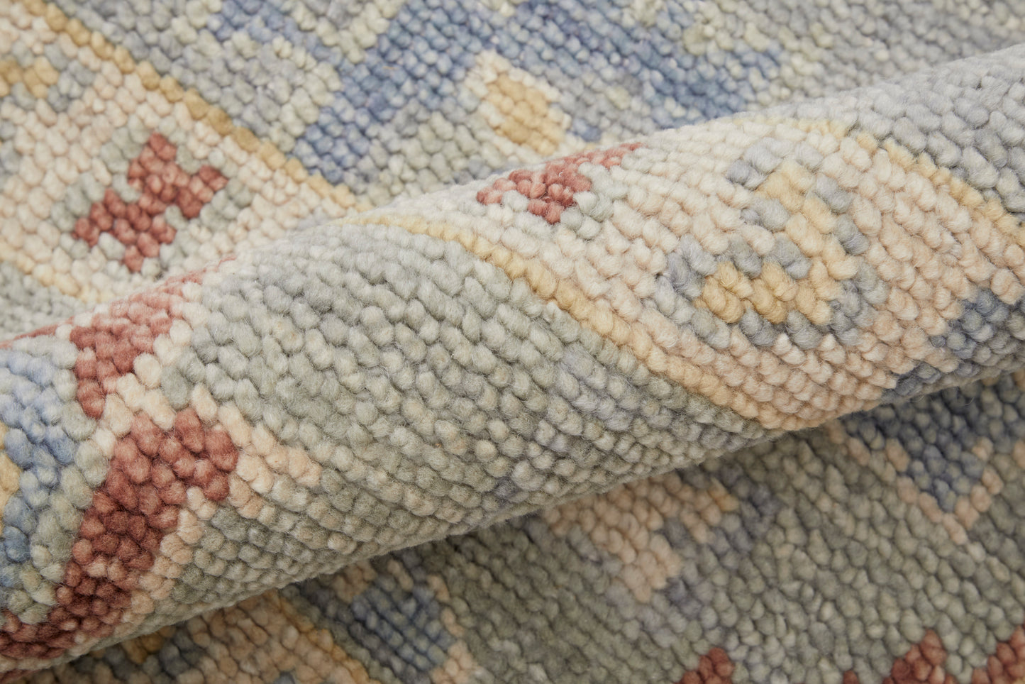 Fillmore Traditional/Classic Blue/Taupe/Gray Accent Rug