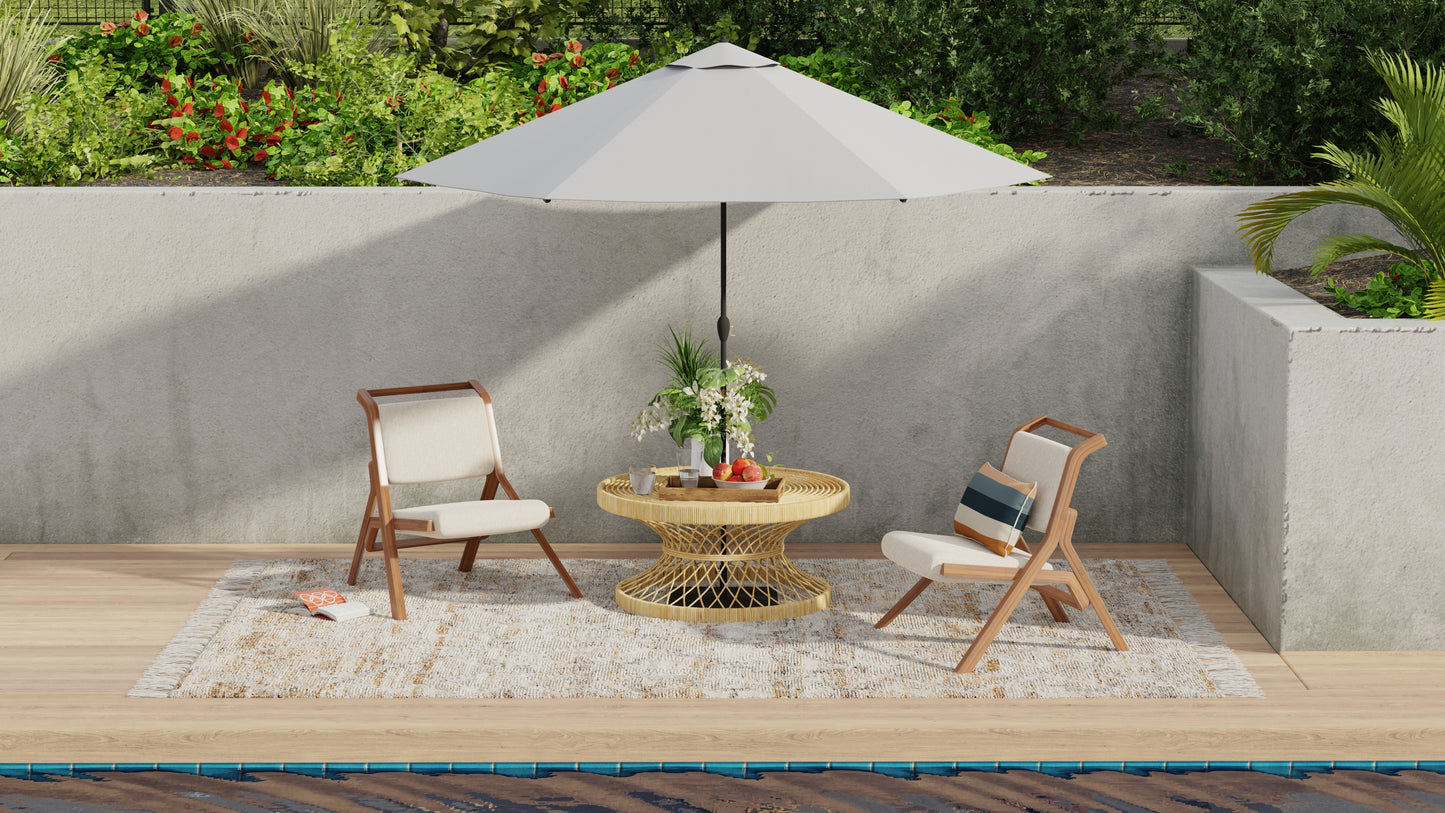 Beckett Transitional/Moroccan/Bohemian & Eclectic Trellis & Lattice/Geometric Tan/Gray/Ivory - Feizy Rug