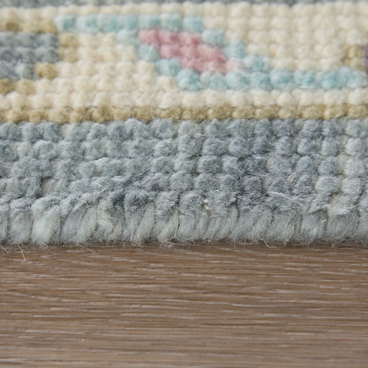 Karina Traditional/Bohemian & Eclectic/Craftsman Persian/Bordered/Floral & Botanical Gold/Blue/Purple - Feizy Rug
