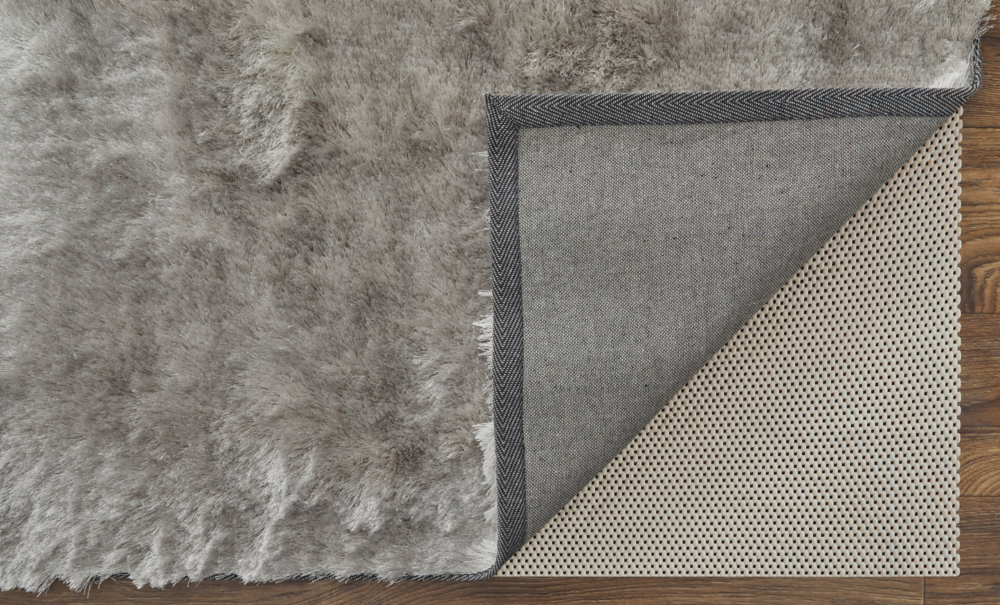 Indochine Modern/Luxury & Glam/Casual Gray/Silver Area Rug