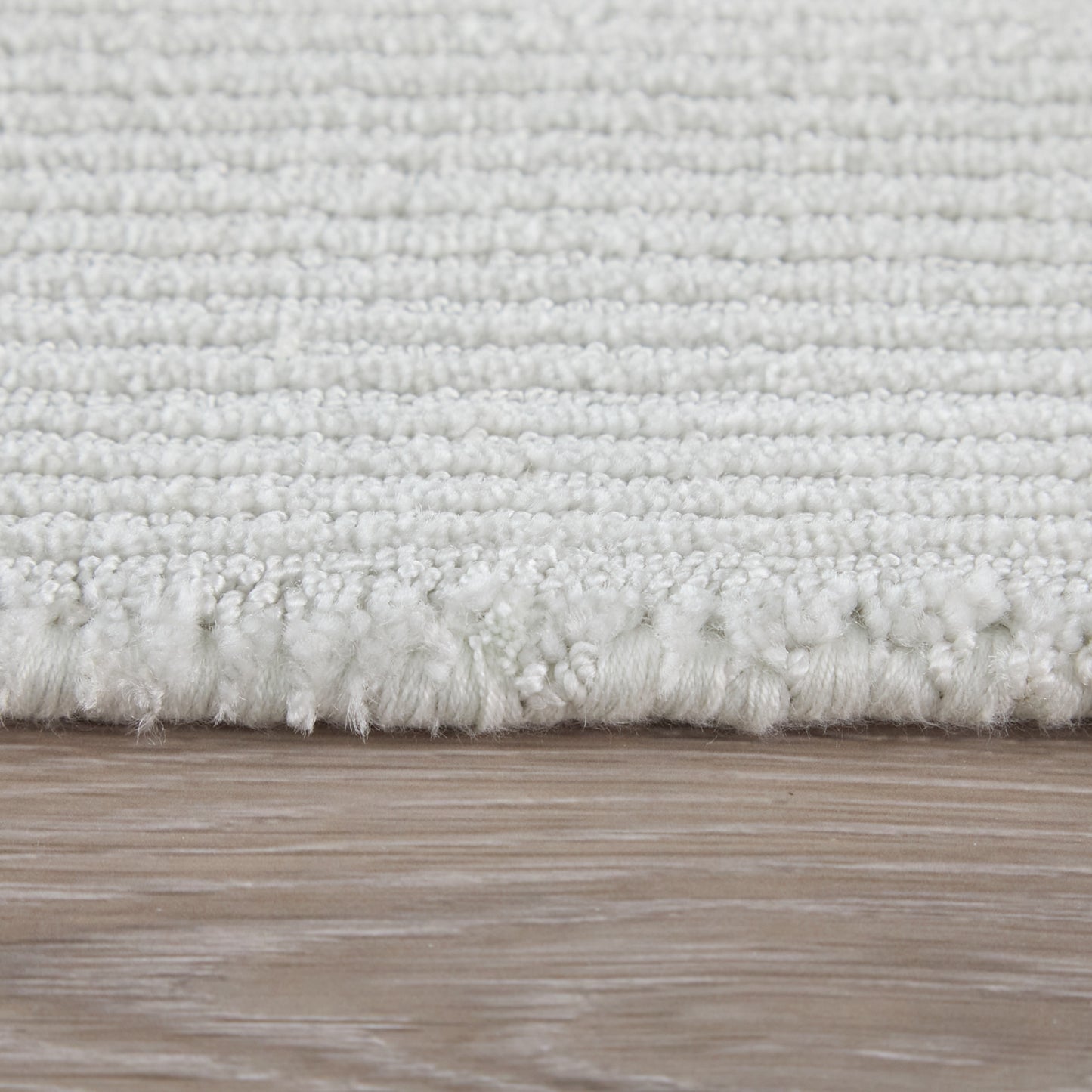 Abbott Modern/Casual Solid/Stripes Silver - Feizy Rug