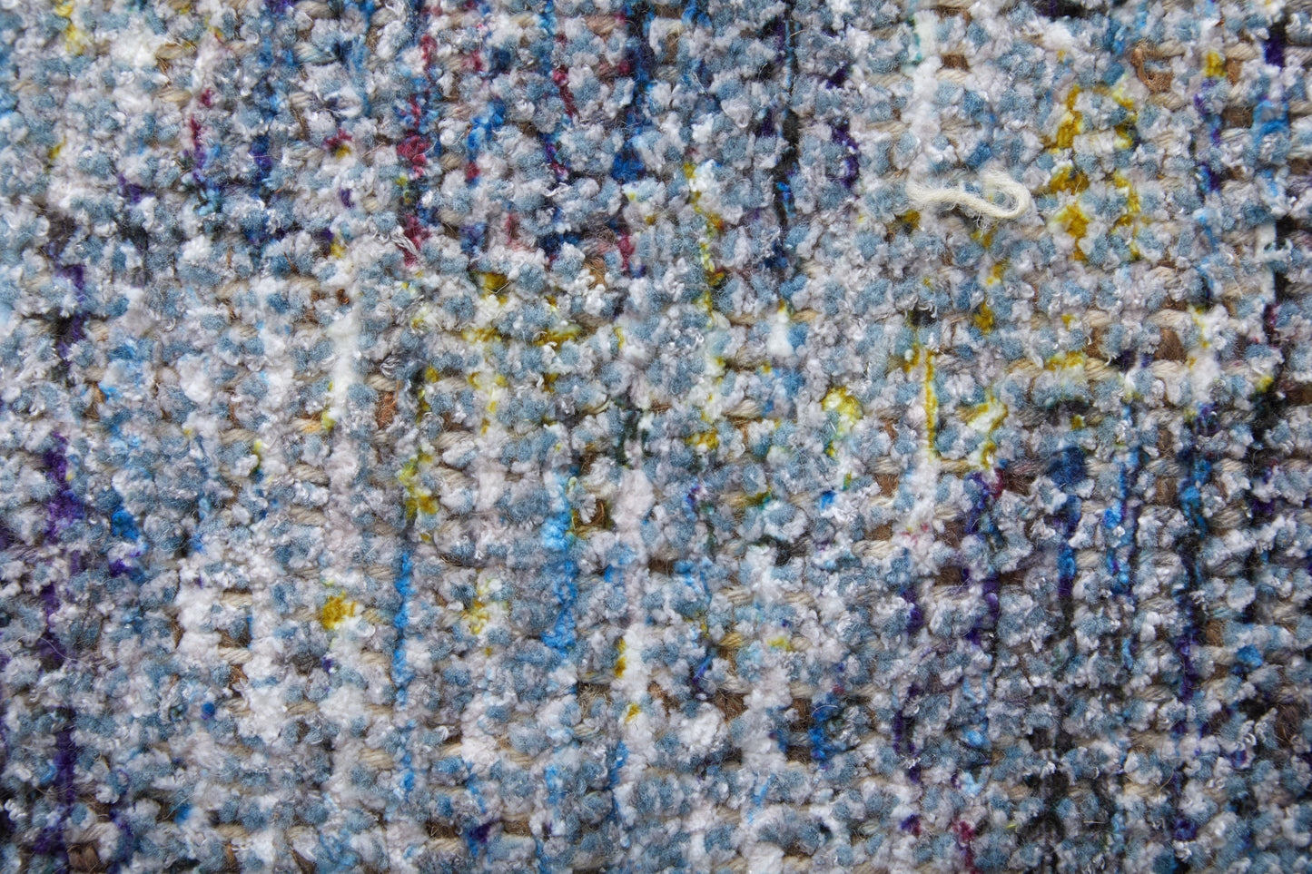 Caldwell Transitional/Bohemian & Eclectic Blue/Ivory Area Rug