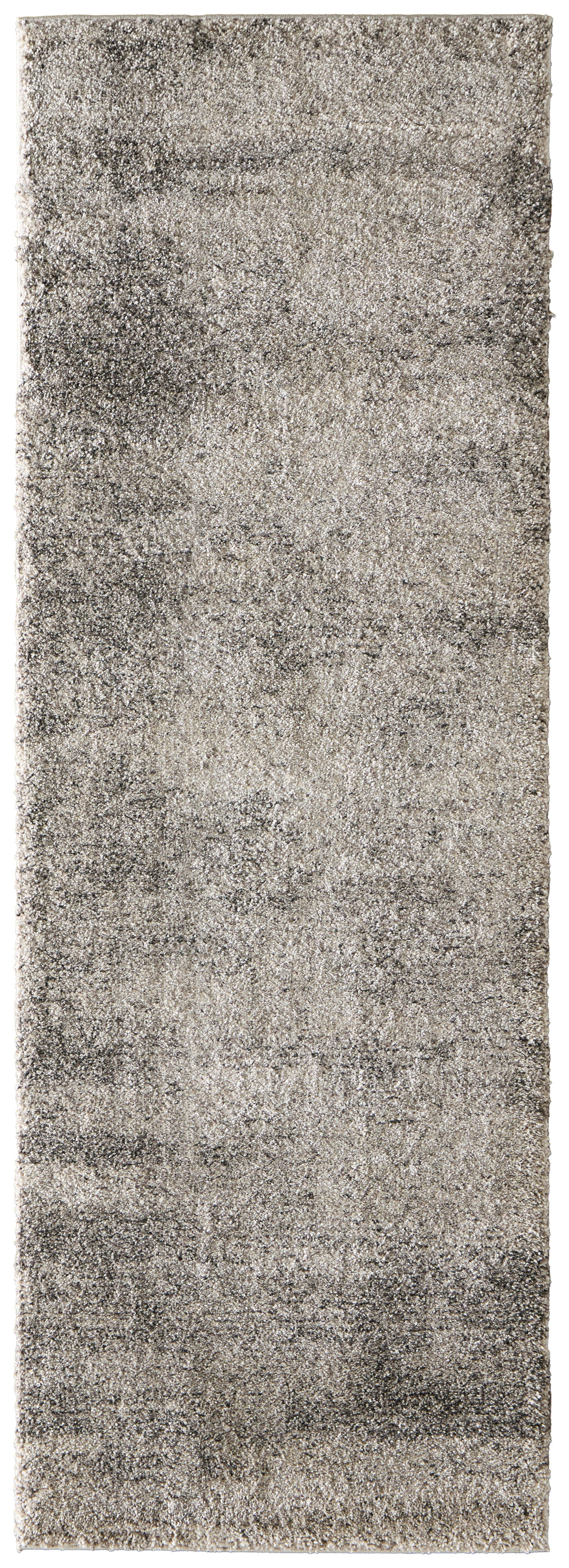Jameson Modern/Bohemian & Eclectic Distressed/Abstract Gray/Ivory - Feizy Rug
