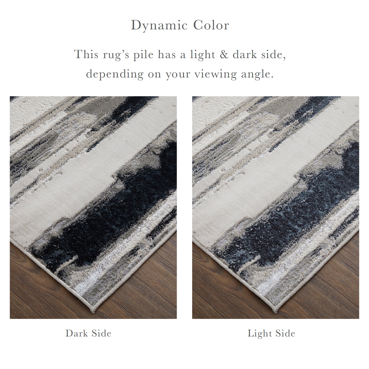 Micah Modern/Industrial Silver/Gray/Black Runner  Feizy Rugs Small Parcel,Feizy Rugs,Micah,Silver/Gray/Black,2'10" x 7'10",Runner,Polyester/Polypropylene,Modern/Industrial,Turkey