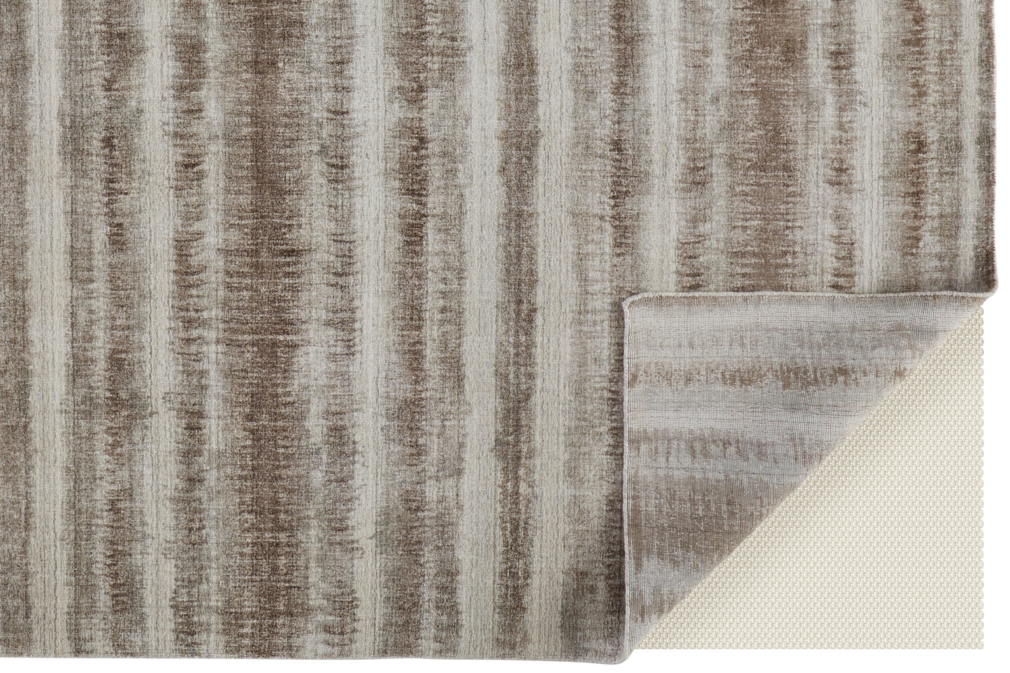 Mackay Transitional/Casual Tan/Ivory/Brown Area Rug