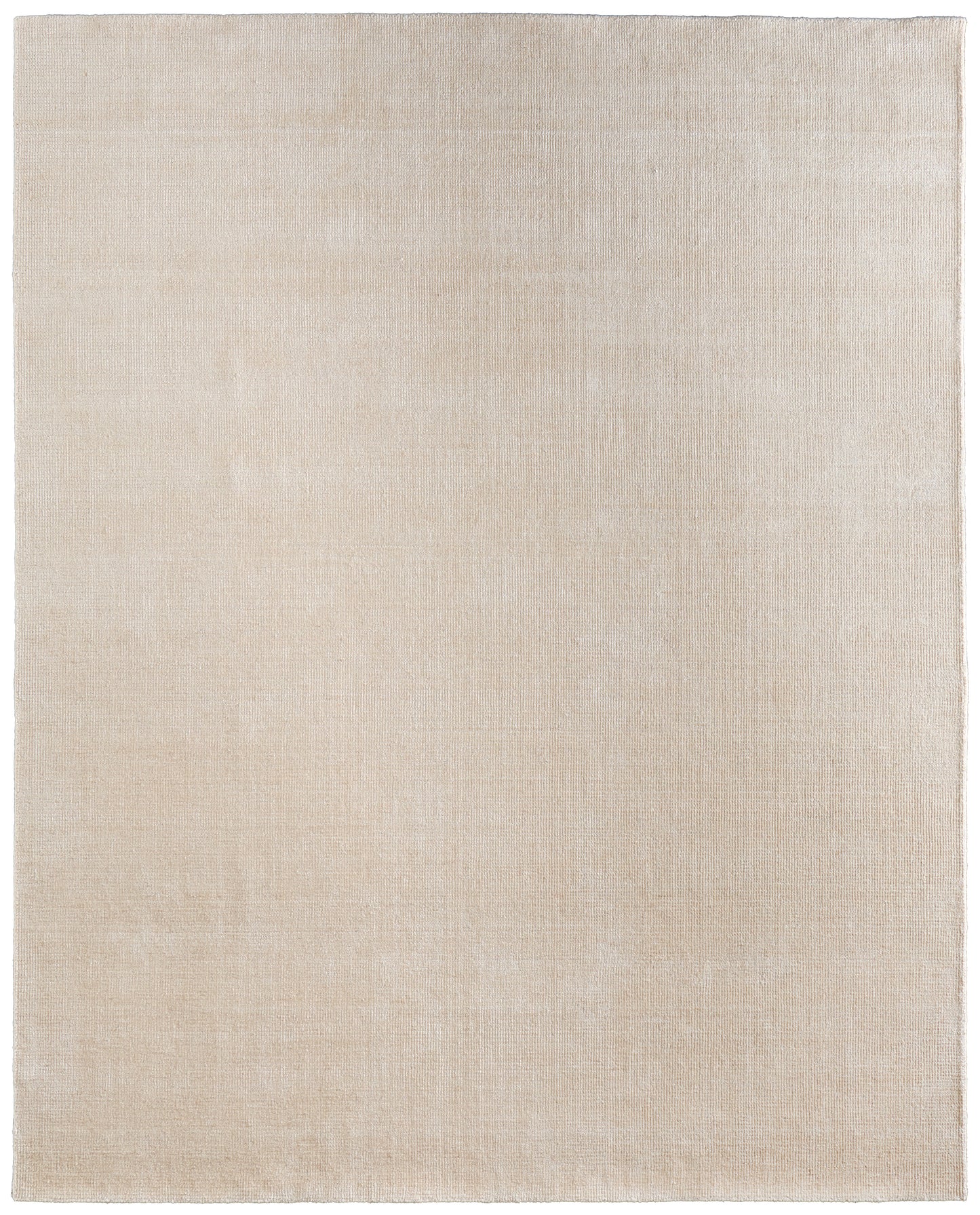 Fleetwood Modern/Casual Solid Ivory/Tan - Feizy Rug