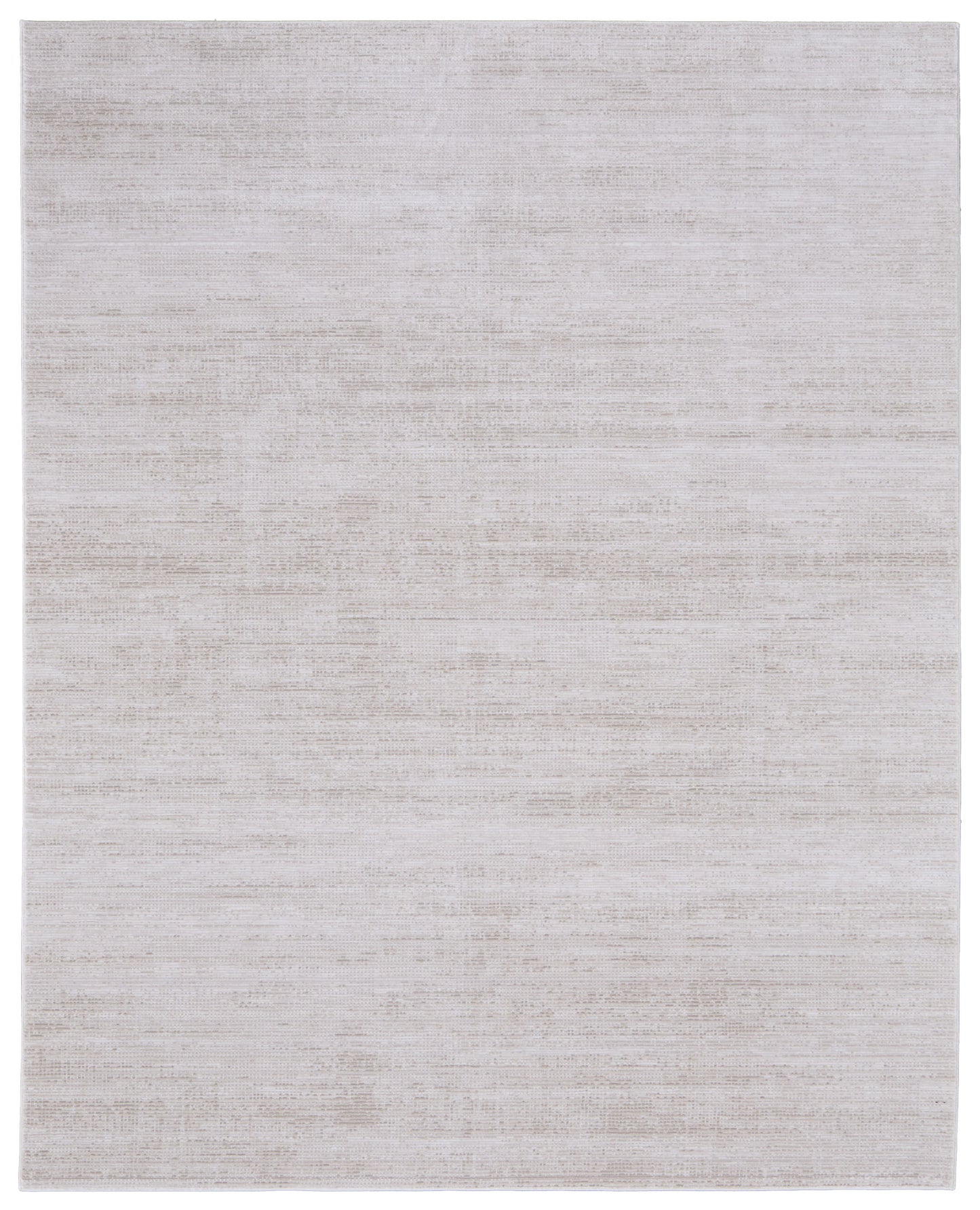 Deja Modern/Casual Solid Ivory/Silver - Feizy Rug