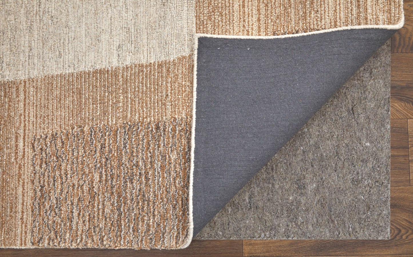 Pollock Modern/Casual/Bohemian & Eclectic Abstract/Color Block Brown/Tan/Ivory - Feizy Rug