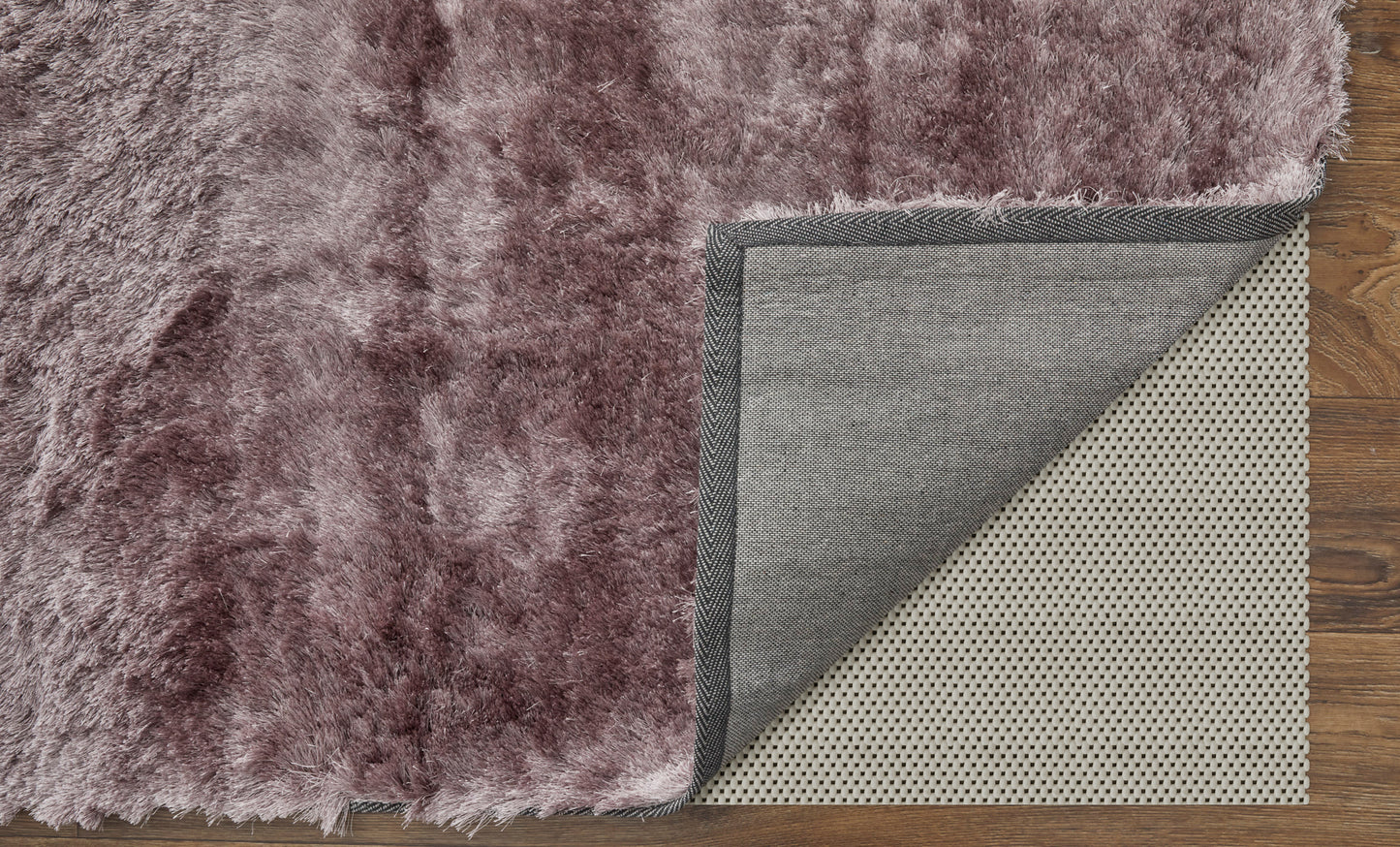 Indochine Modern/Luxury & Glam/Casual Solid Purple/Pink - Feizy Rug