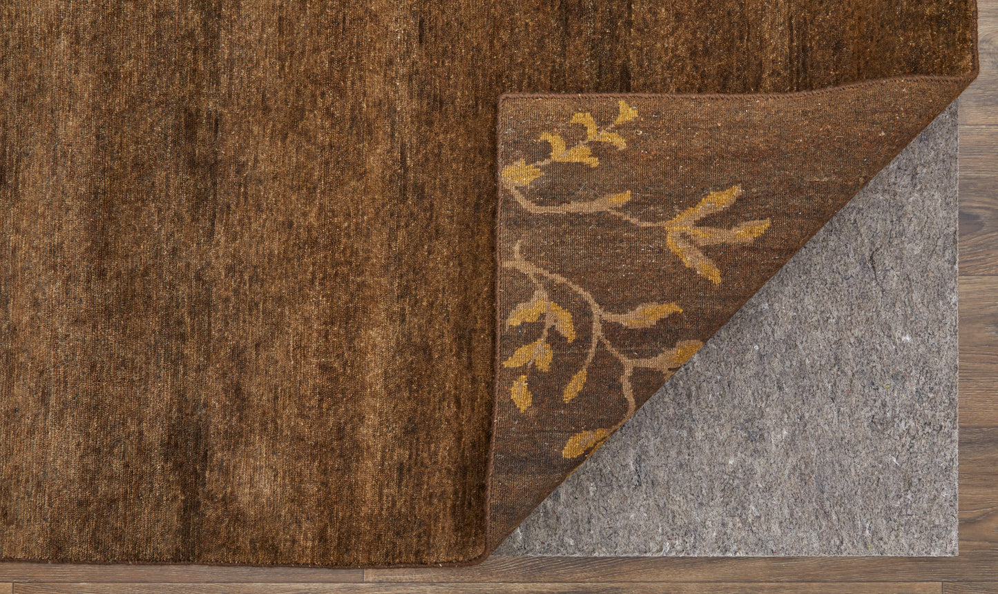 Cordonnet Transitional/Casual Floral & Botanical Green/Gold - Feizy Rug