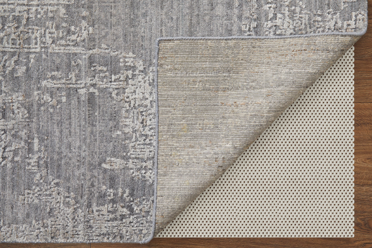 Eastfield Modern/Casual Abstract/Distressed Gray 6989 - Feizy Rug