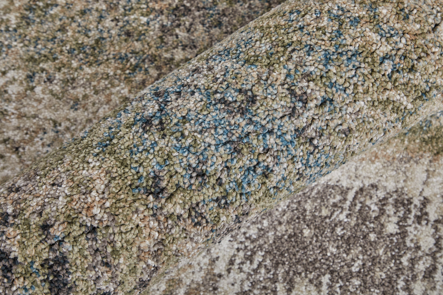 Skyview Modern/Industrial/Casual Gray/Taupe/Ivory Area Rug