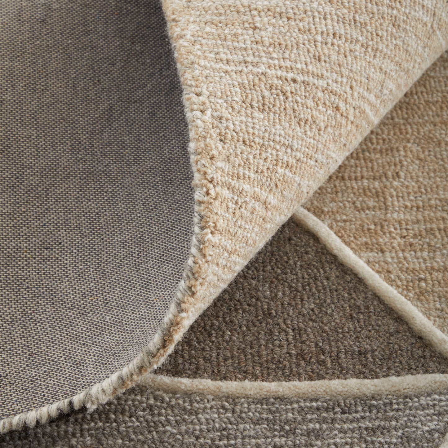 Kimball Transitional/Bohemian & Eclectic/Mid-Century Modern Abstract/Geometric/Patchwork Gray/Black/Brown - Feizy Rug