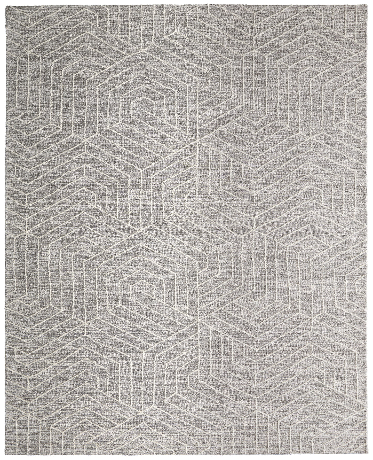 Emerson Modern/Casual Gray/Ivory Accent Rug