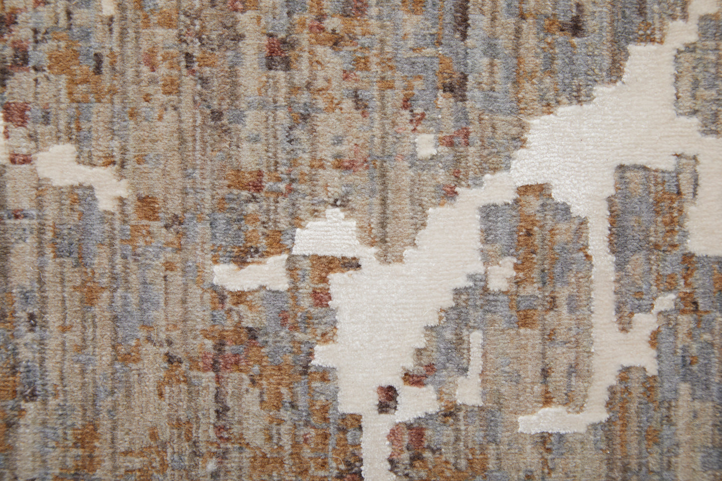 Pryor Modern/Bohemian & Eclectic/Casual Taupe/Brown/White Area Rug