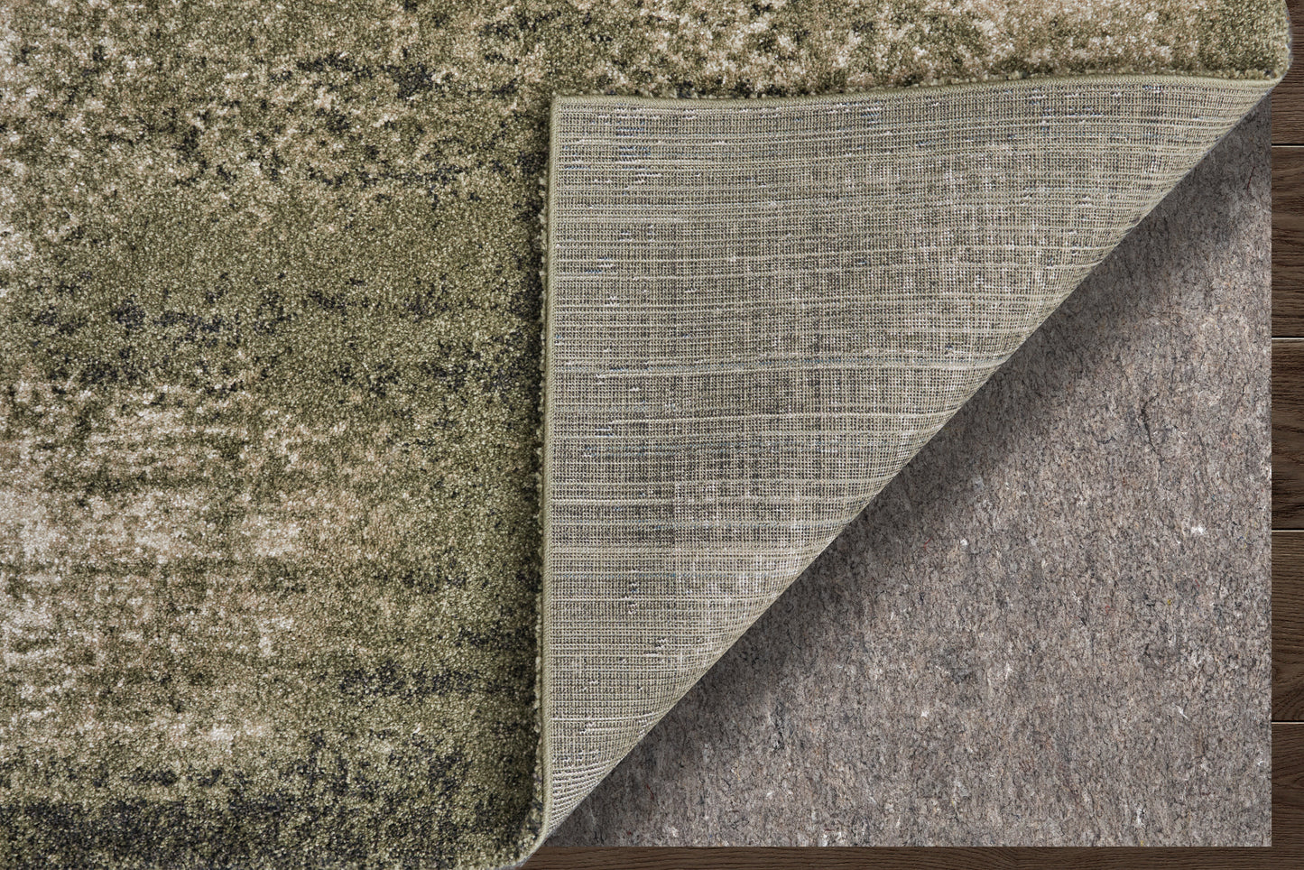 Skyview Modern/Industrial/Casual Green/Tan Runner  Feizy Rugs Small Parcel,Feizy Rugs,Skyview,Green/Tan,2'6" x 7'3",Runner,Polypropylene,Modern/Industrial/Casual,Turkey