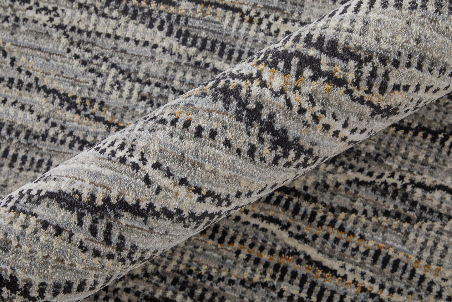 Sonora Modern/Casual/Industrial Gray/Ivory/Tan Area Rug