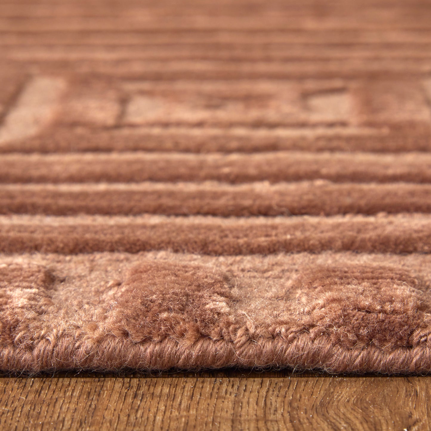 Channels Modern/Global Geometric Orange/Brown - Feizy Rug