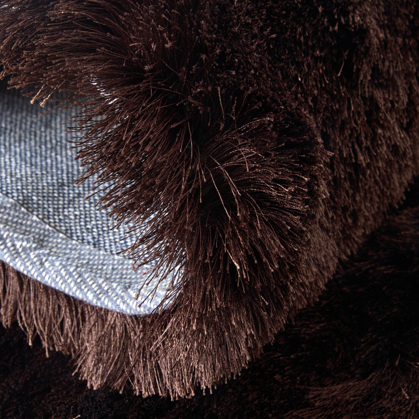 Indochine Modern/Luxury & Glam/Casual Solid Brown - Feizy Rug