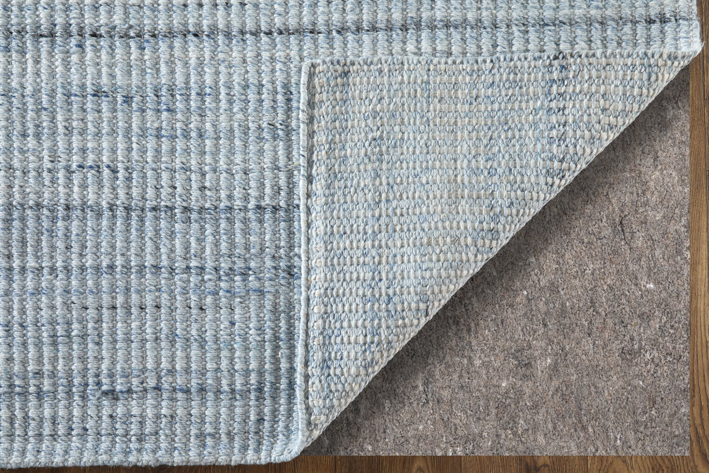 Limerick Modern/Casual Blue/White Accent Rug