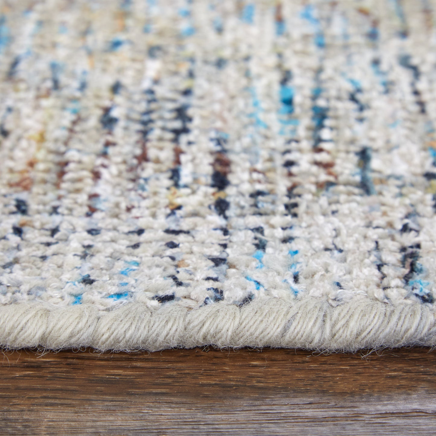 Caldwell Transitional/Bohemian & Eclectic/Vintage Blue/Gray/Tan Accent Rug