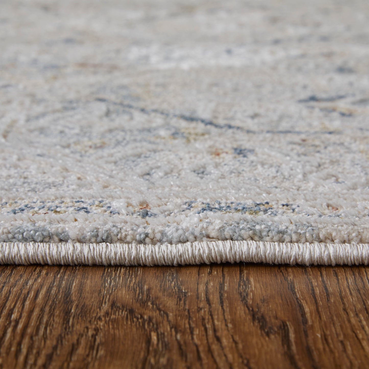 Pasha Transitional/Bohemian & Eclectic/Global Ivory/Blue/Tan Accent Rug  Feizy Rugs Small Parcel,Feizy Rugs,Pasha,Ivory/Blue/Tan,2' x 3',Accent Rug,Polyester,Transitional/Bohemian & Eclectic/Global,Turkey