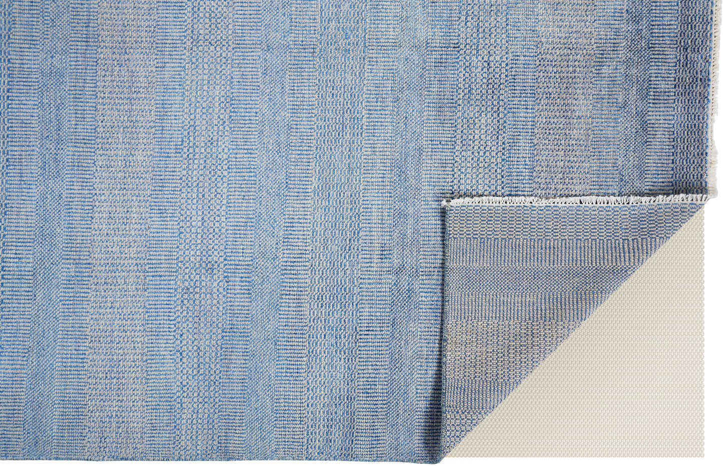 Janson Transitional/Casual/Nautical & Coastal Blue/Silver Accent Rug  Feizy Rugs Small Parcel,Feizy Rugs,Janson,Blue/Silver,2' x 3',Accent Rug,Wool/Viscose,Transitional/Casual/Nautical & Coastal,India