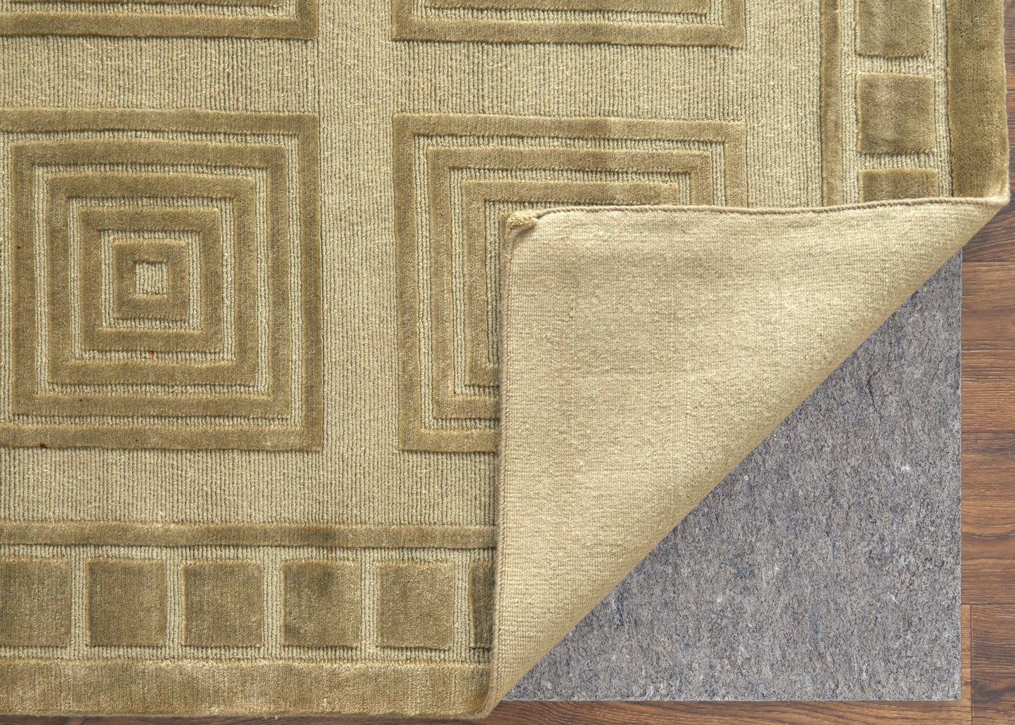 Channels Modern/Global Geometric Green - Feizy Rug