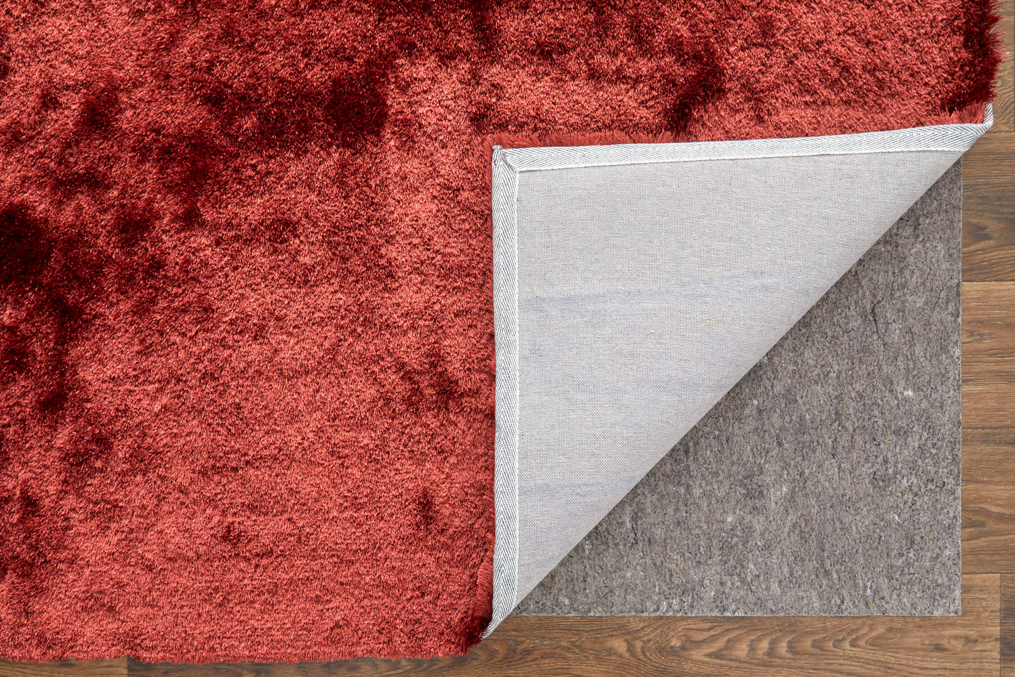 Indochine Modern/Luxury & Glam/Casual Red/Orange Accent Rug