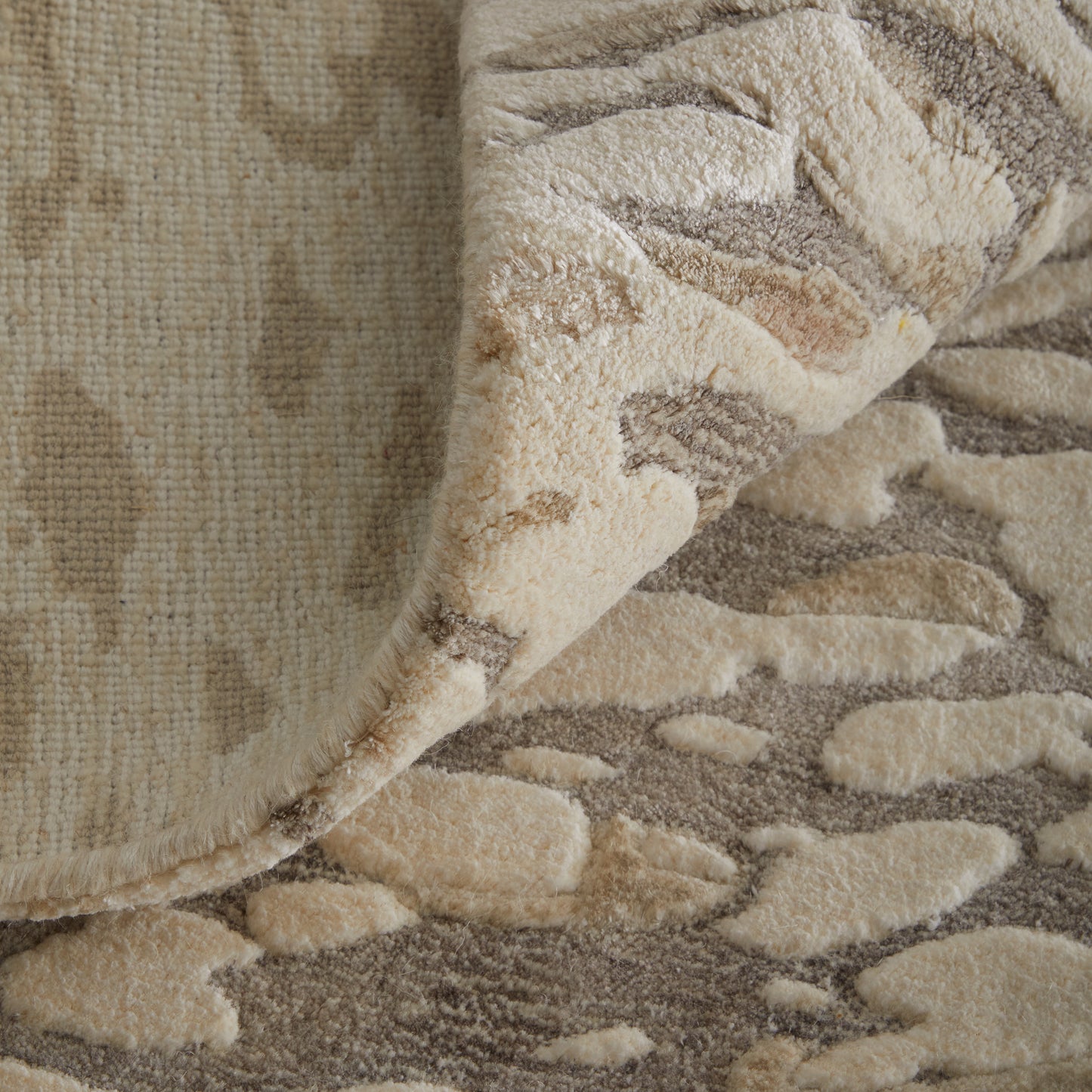 Braden Modern/Industrial/Casual Abstract/Watercolor Tan/Taupe - Feizy Rug