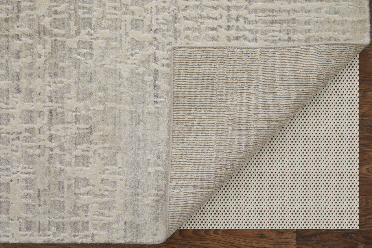 Eastfield Modern/Casual Abstract/Distressed Ivory 69AB - Feizy Rug