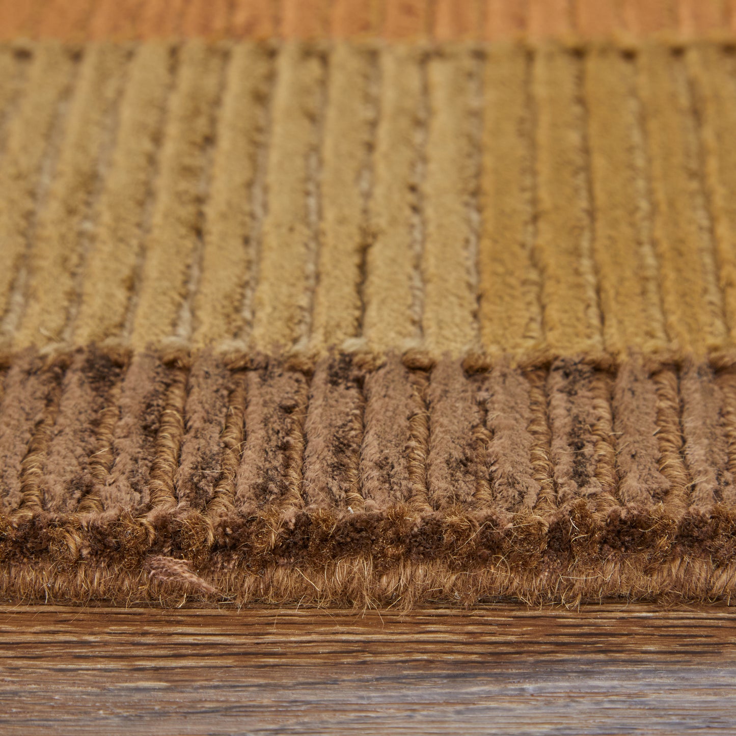 Keystone Transitional/Mid-Century Modern Color Block/Patchwork/Geometric Green/Brown/Orange - Feizy Rug