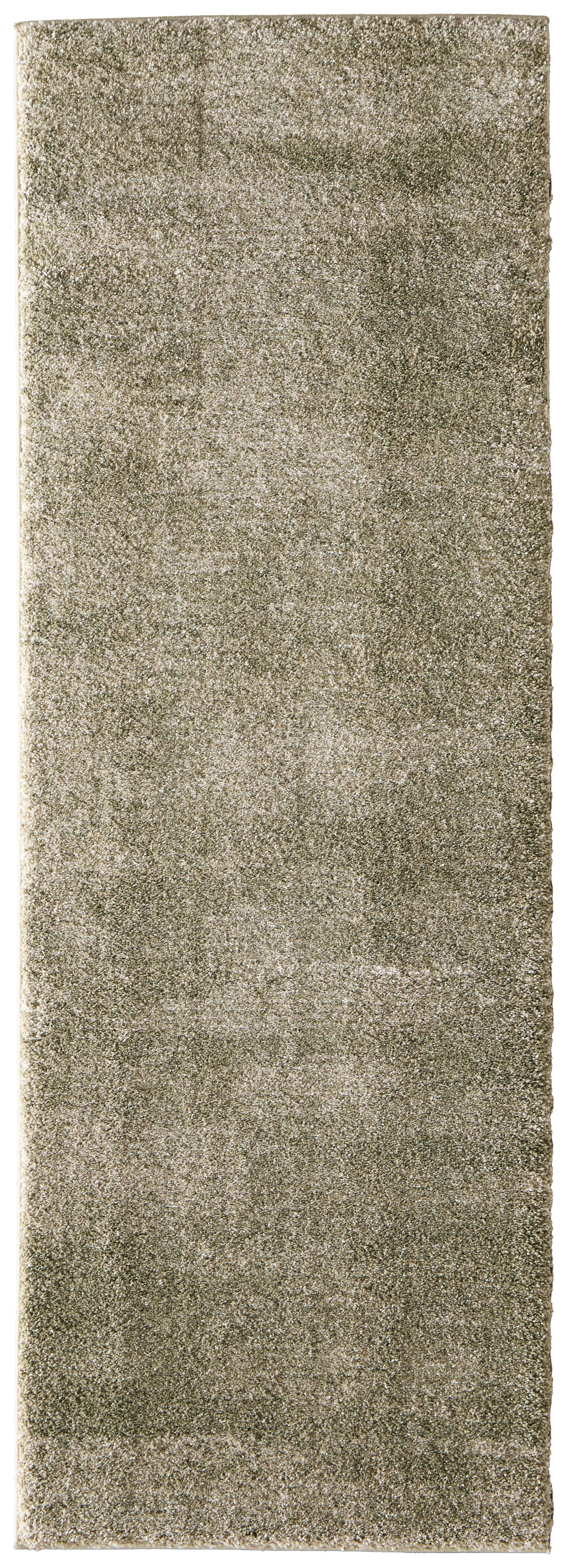 Jameson Modern/Bohemian & Eclectic Distressed/Abstract Green/Ivory - Feizy Rug