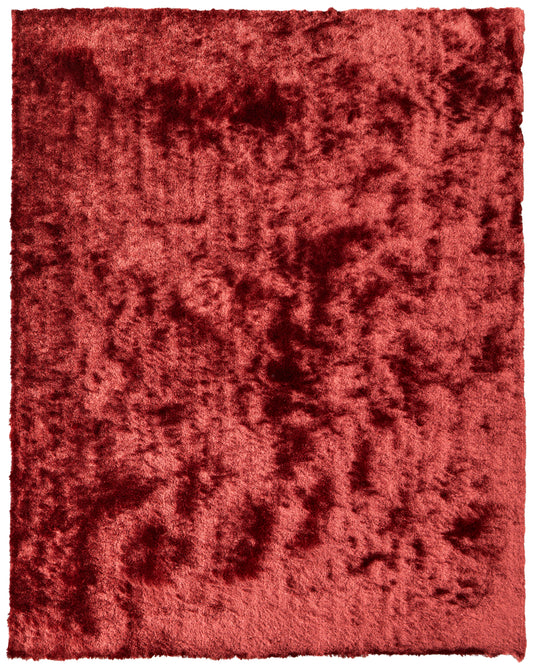 Indochine Modern/Luxury & Glam/Casual Red/Orange Accent Rug