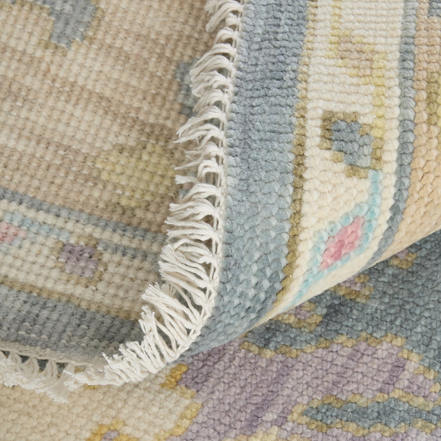 Karina Traditional/Bohemian & Eclectic/Craftsman Persian/Bordered/Floral & Botanical Gold/Blue/Purple - Feizy Rug
