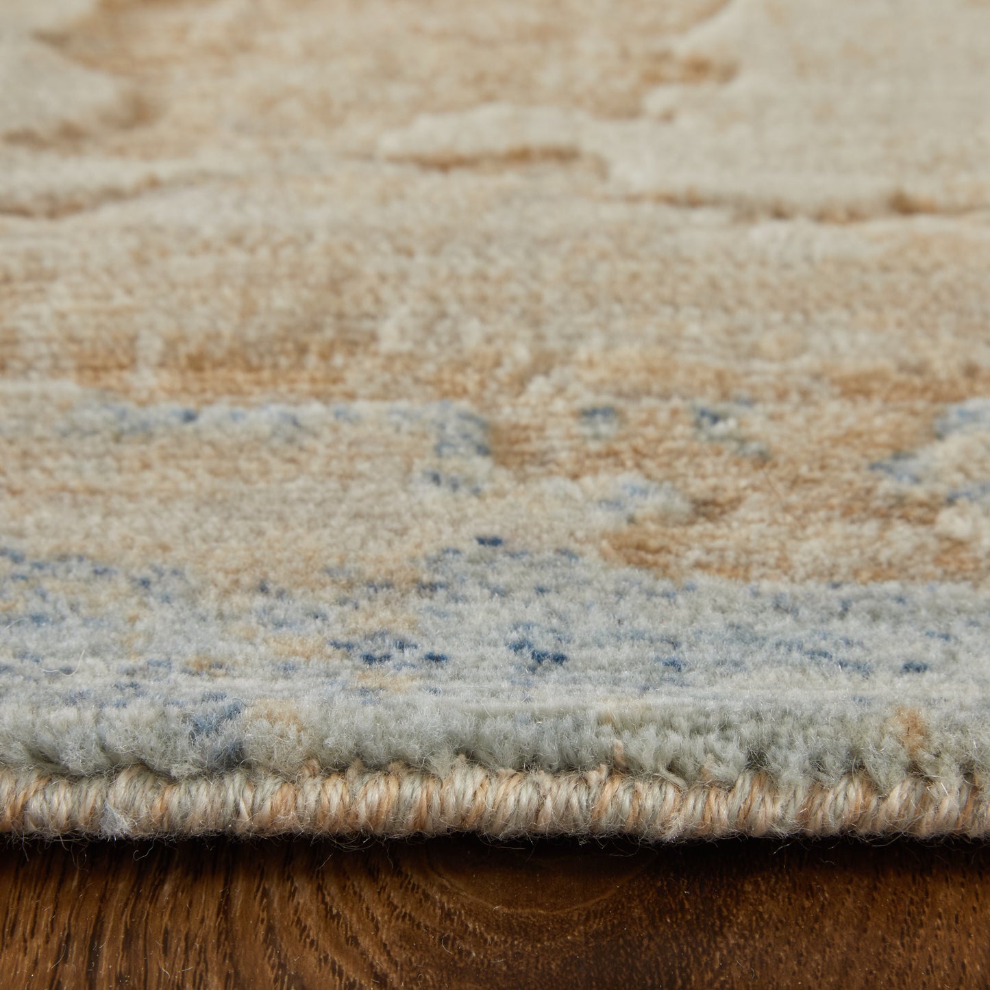 Jaxson Modern/Industrial/Bohemian & Eclectic Abstract/Distressed/Watercolor Tan/Brown/Gray - Feizy Rug