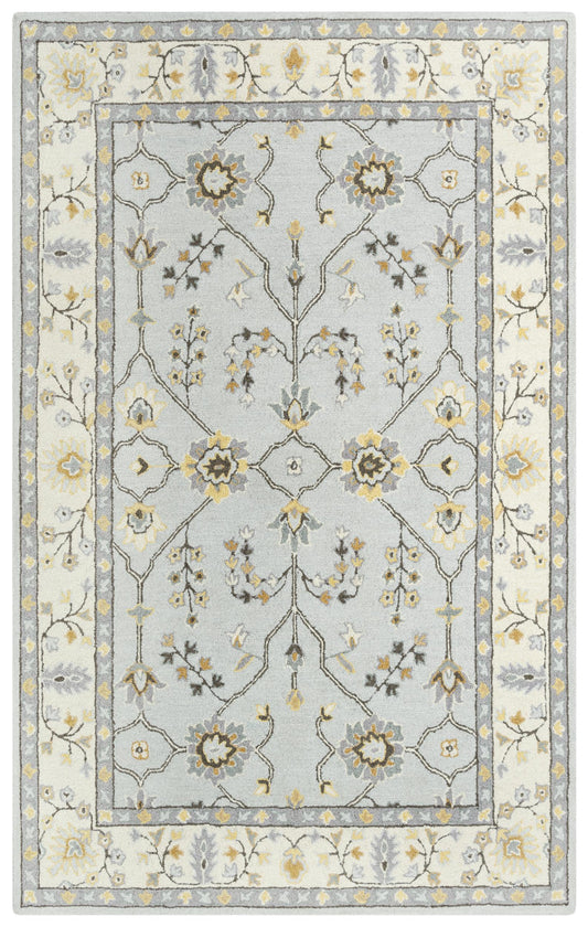 Conley A01109 Grey Hand Tufted Rug - Rizzy
