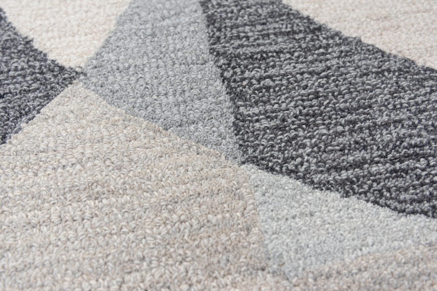 Midland A03102 Gray/Multi Hand-Tufted Rug - Rizzy