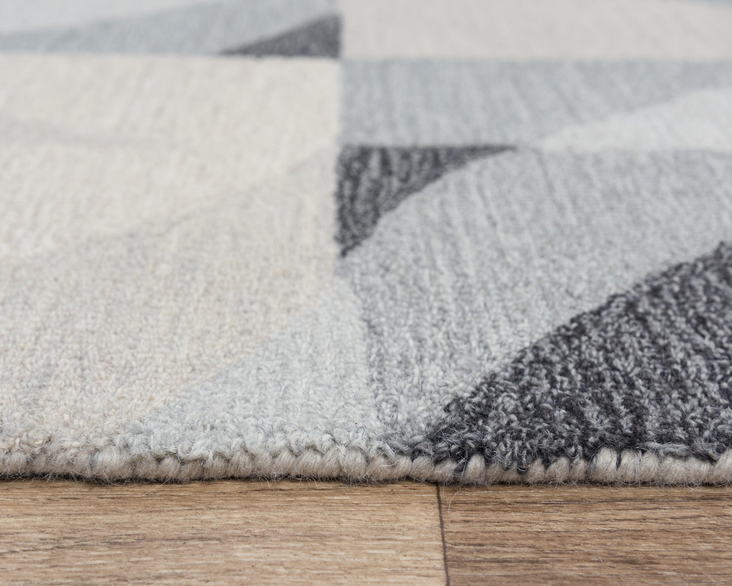 Midland A03102 Gray/Multi Hand-Tufted Rug - Rizzy