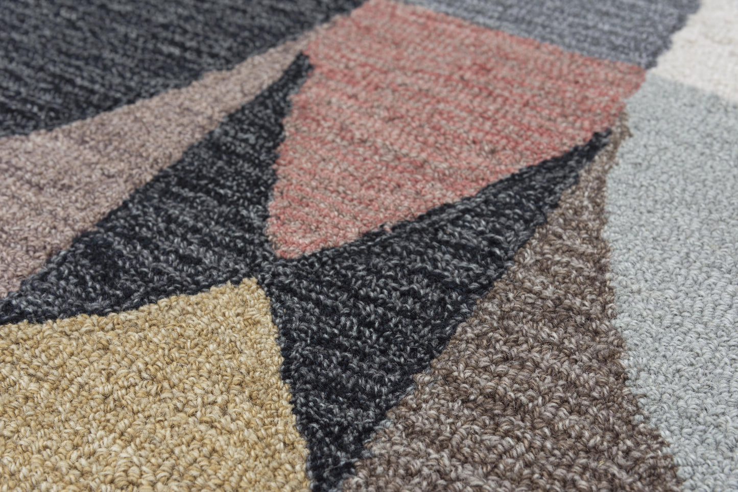 Midland A03103 Natural/Multi Hand-Tufted Rug - Rizzy