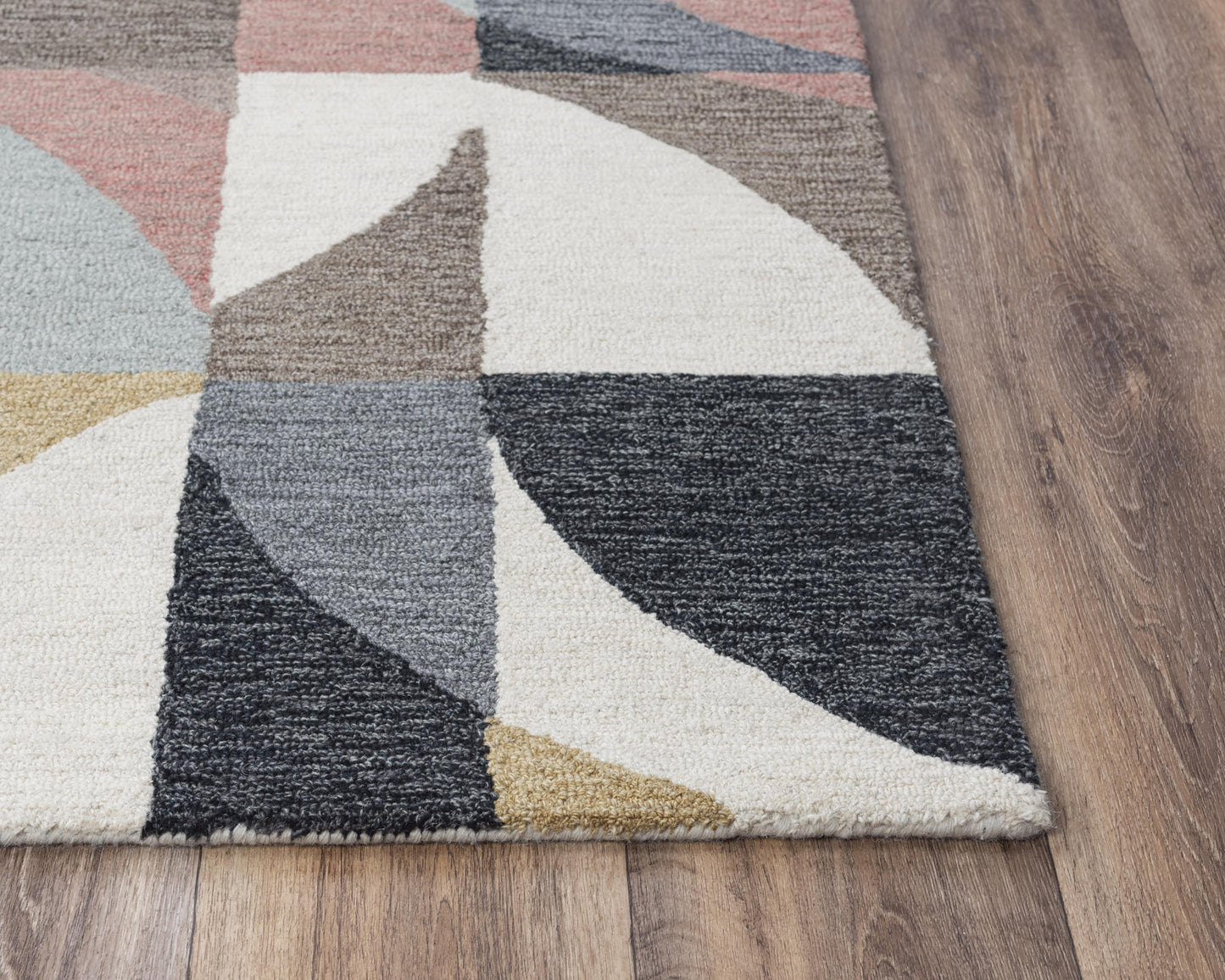Midland A03103 Natural/Multi Hand-Tufted Rug - Rizzy