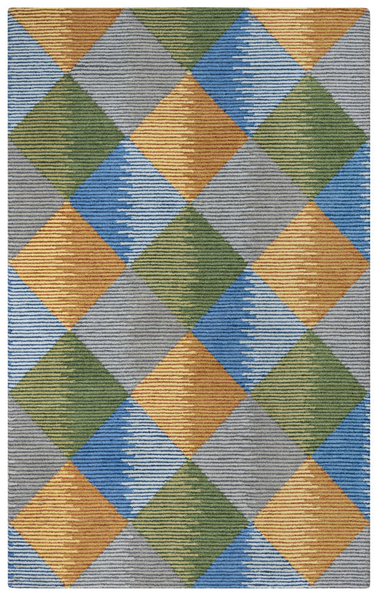 Addison A05102 Multi Hand-Tufted Rug - Rizzy